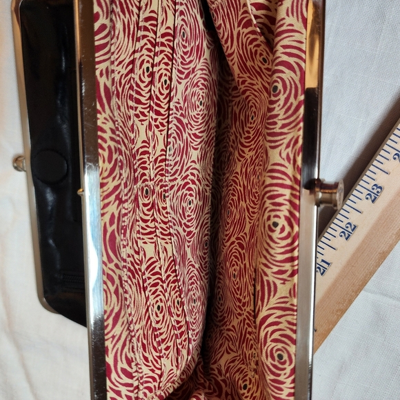 HOBO Black Leather Wallet Clutch - Picture 6 of 12